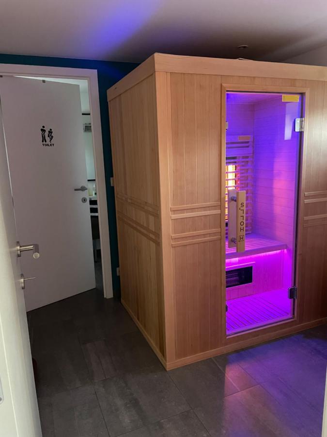 Loft Exceptionnel A Wepion Avec Jacuzzi Exterieur L Ete Et Cabine Infrarouge Εξωτερικό φωτογραφία
